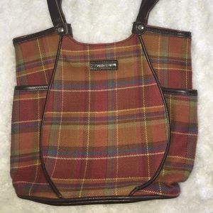 Longaberger Homestead Plaid Purse.